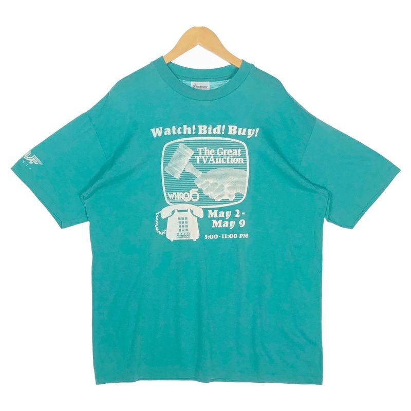 古着 80s vintage WHRO5 企業広告 Tシャツ | Flamingo Online 古着屋