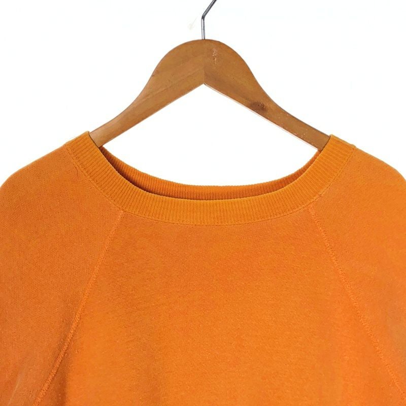 【60s ヴィンテージ】半袖スウェット ラグラン NASSAU オレンジ M相当 古着 60s vintage Town Craft 無地 半袖スウェット | Flamingo Online