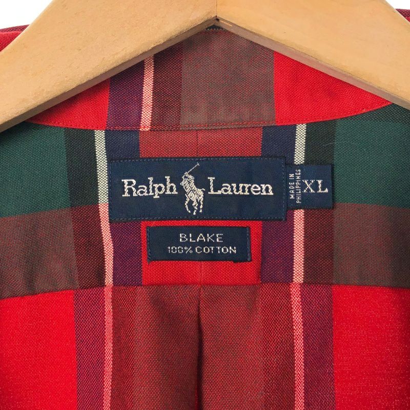 古着 RalphLauren BLAKE チェックシャツ | Flamingo Online 古着屋