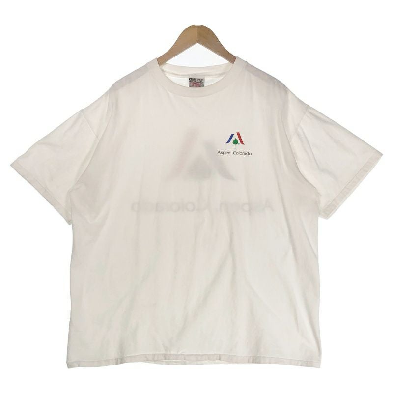 古着 90s USA製 ONEITA テニスプリントTシャツ | Flamingo Online 古着
