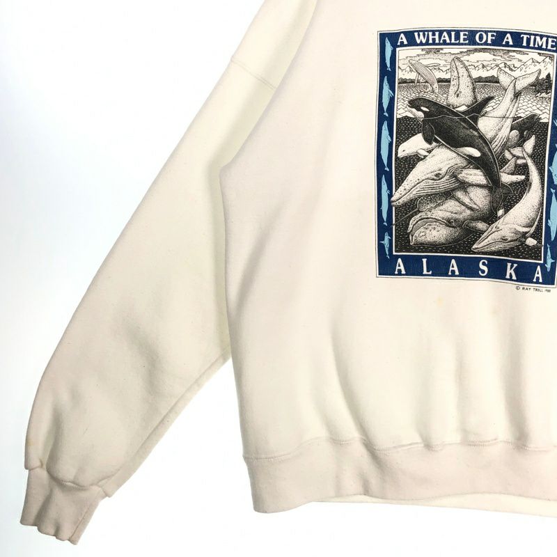 古着 80s USA製 アニマルプリント スウェット | Flamingo Online 古着