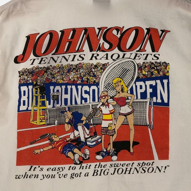 古着 90s USA製 ONEITA テニスプリントTシャツ | Flamingo Online 古着