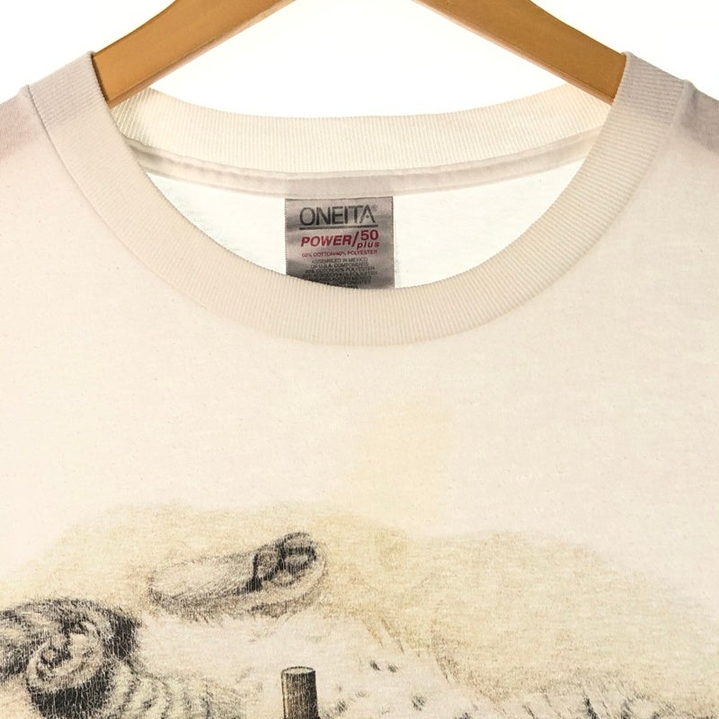 古着 90s USA製 ONEITA ネコプリントTシャツ | Flamingo Online 古着屋