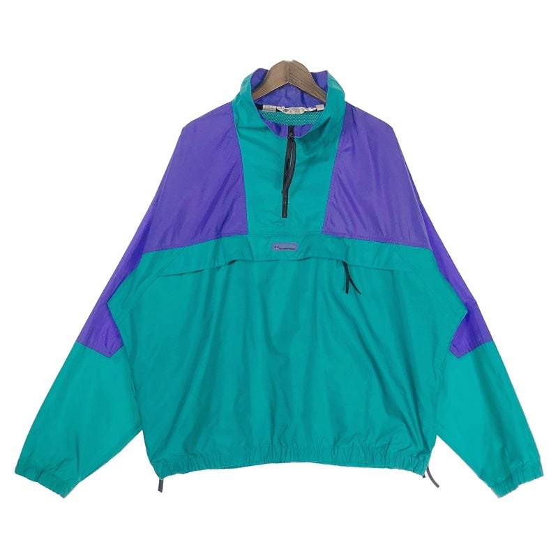 古着 Columbia 切替 ナイロンプルオーバー Flamingo Online 古着屋