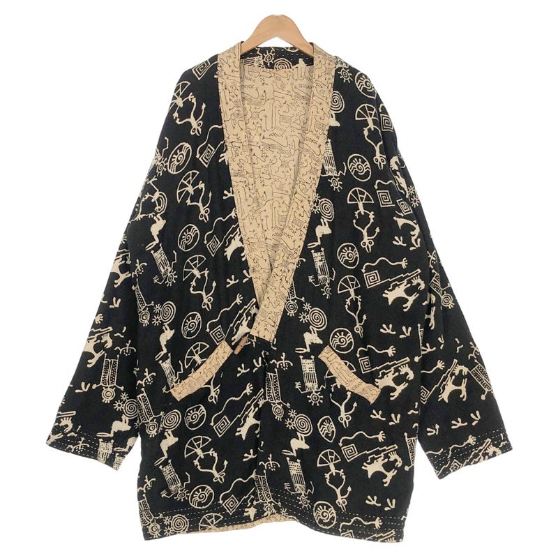 familiar 刺繍入りリバーシブルジャケット　100 レトロ 古着 リバーシブル 総柄ジャケット | Flamingo Online 古着屋