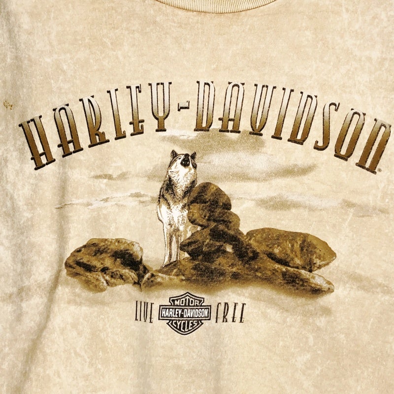 古着 USA製 HARLEY-DAVIDSON オオカミロンT | Flamingo Online 古着屋