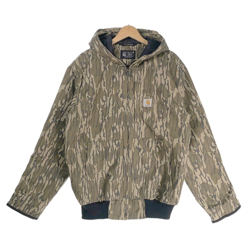 Carhartt カーハート アクティブパーカー　カモ柄 Carhartt LOOSEFIT カモ柄 アクティブパーカー | Flamingo Online 古着