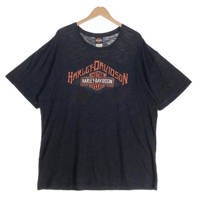 古着 HARLEY-DAVIDSON スカル プリント Tシャツ | Flamingo Online 