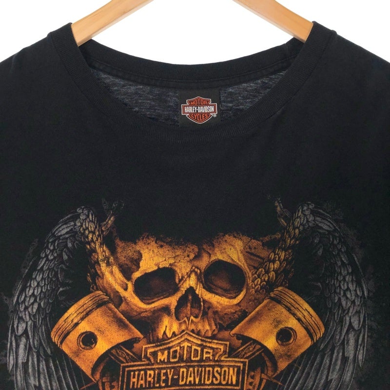 古着 HARLEY-DAVIDSON スカル プリント Tシャツ | Flamingo Online