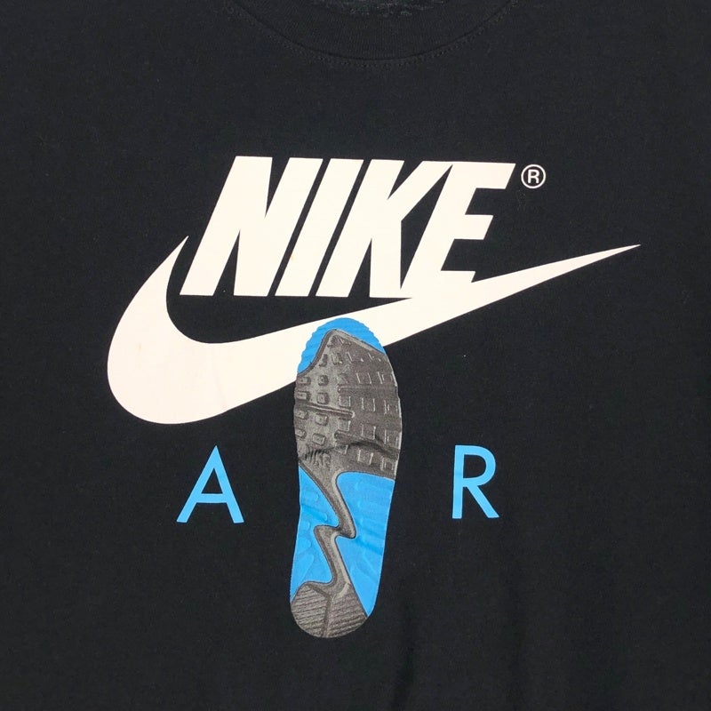 古着 NIKE ロゴ入り バッシュプリント Tシャツ | Flamingo Online 古着