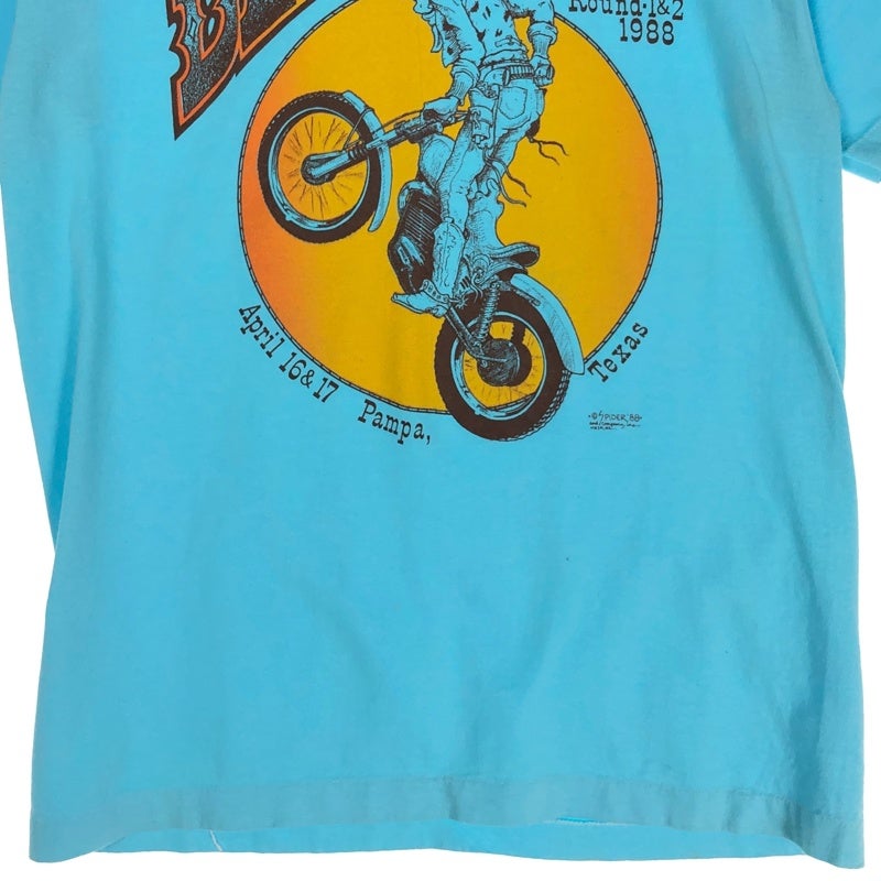 古着 anvil 88y BLACKMBACK モーターサイクル Tシャツ | Flamingo
