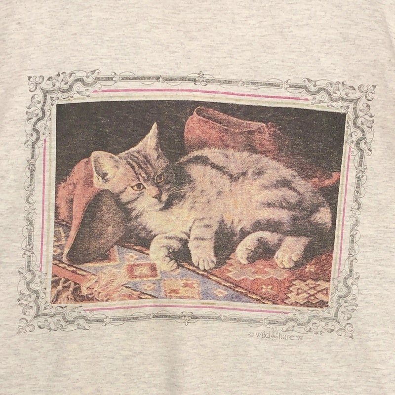 古着 90s USA製 ネコプリント Tシャツ | Flamingo Online 古着屋