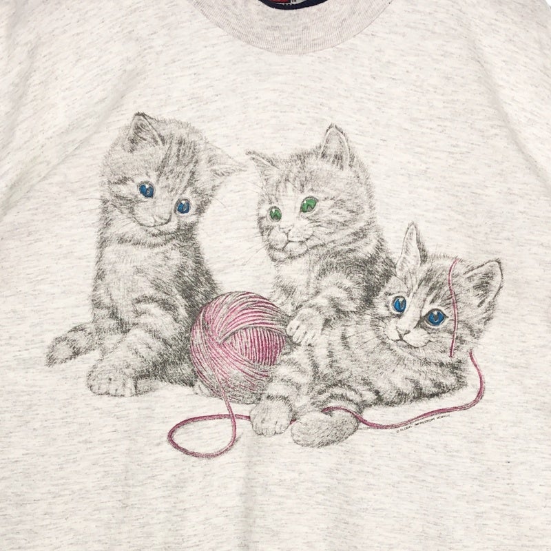 古着 90s USA製 BAYSIDE ネコTシャツ | Flamingo Online 古着屋
