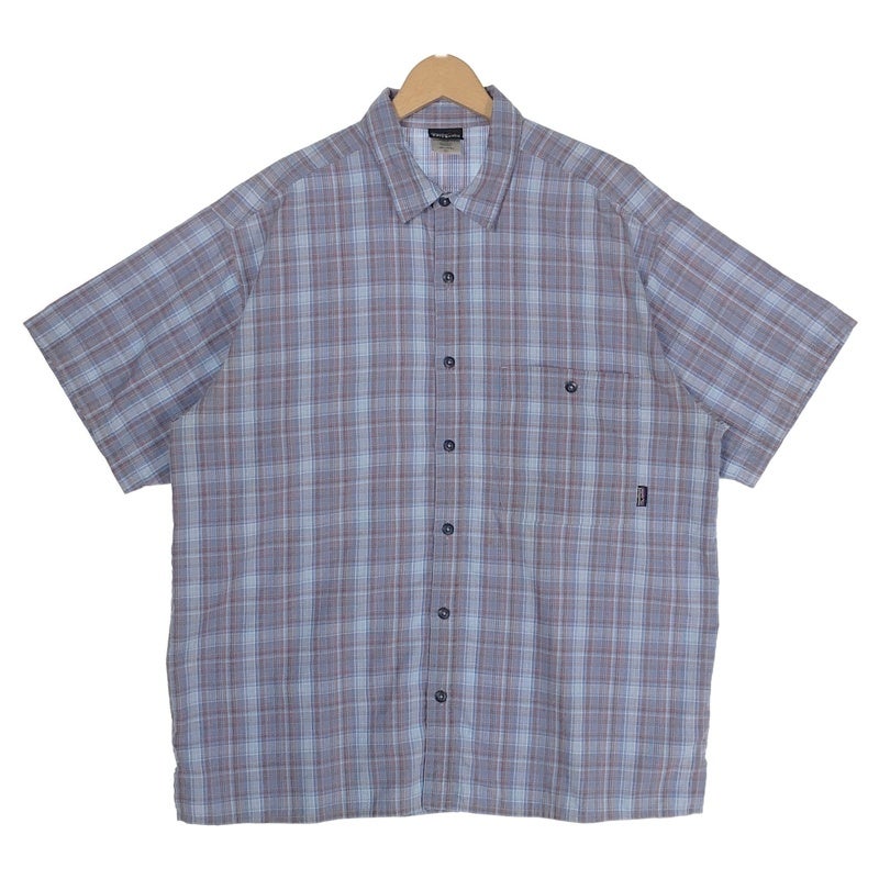 古着 patagonia チェック 半袖シャツ | Flamingo Online 古着屋