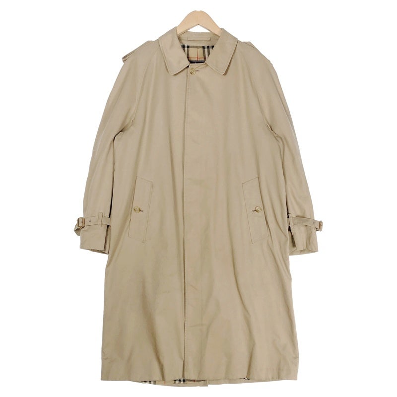 【美品】　バーバリー　ベージュ バルマカンコート　ノバチェック　ライナー　M 美品】 バーバリー ベージュ バルマカンコート ノバチェック ライナー