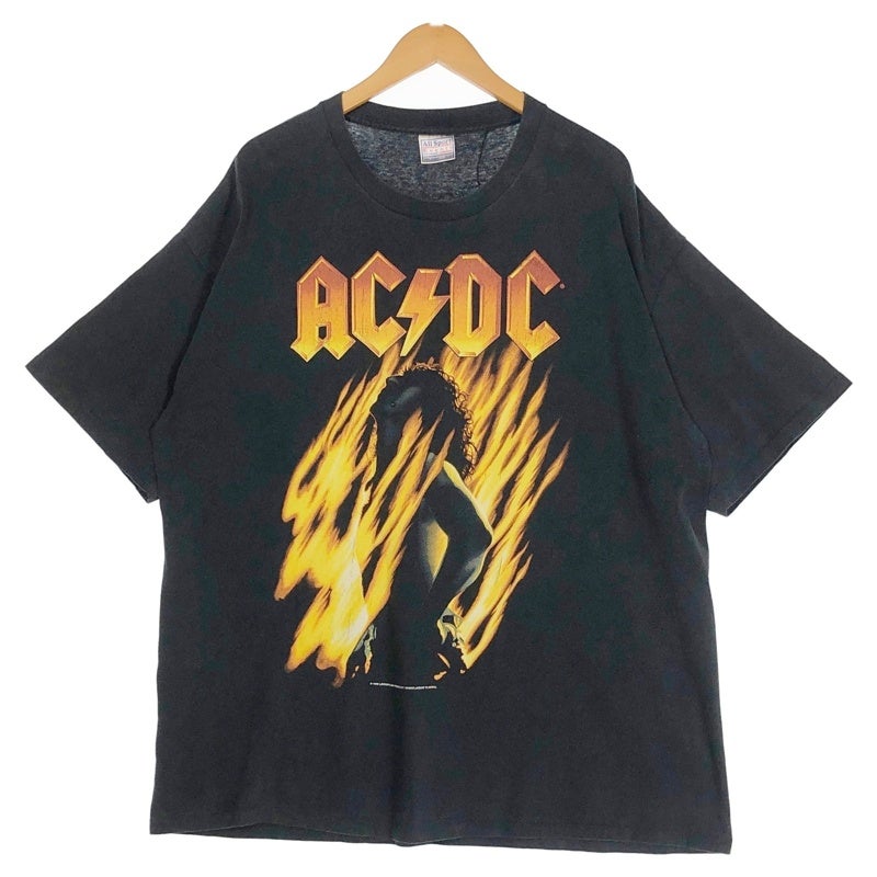 古着 90s ACDC Bonfire プリントTシャツ | Flamingo Online 古着屋 