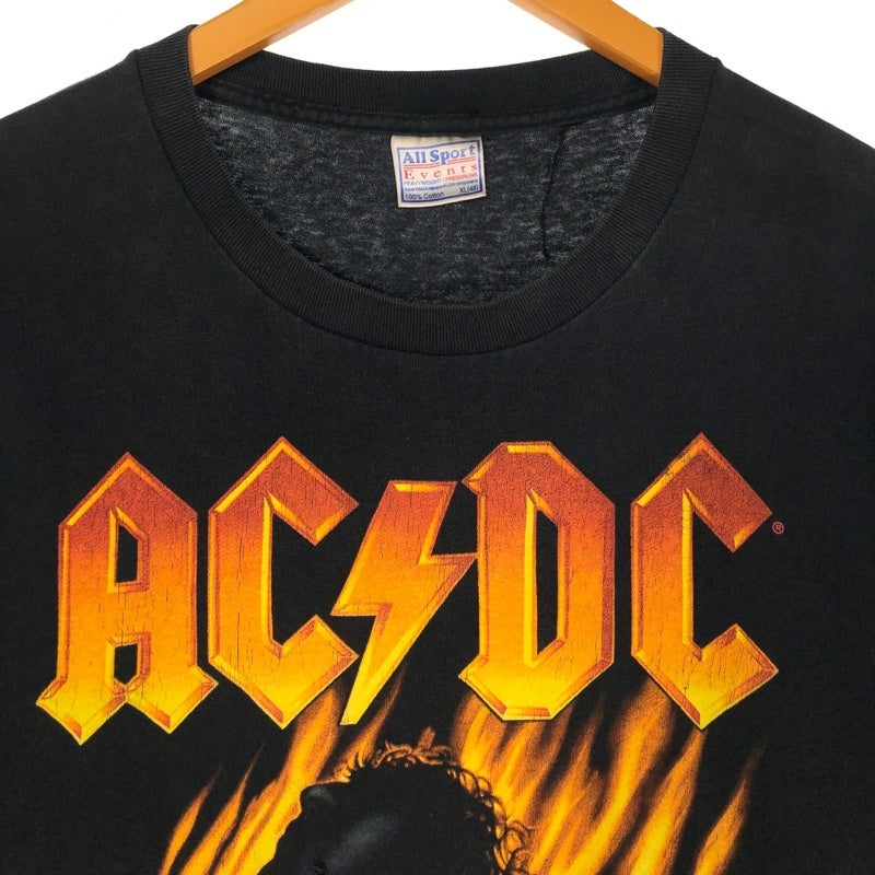 古着 90s ACDC Bonfire プリントTシャツ | Flamingo Online 古着屋