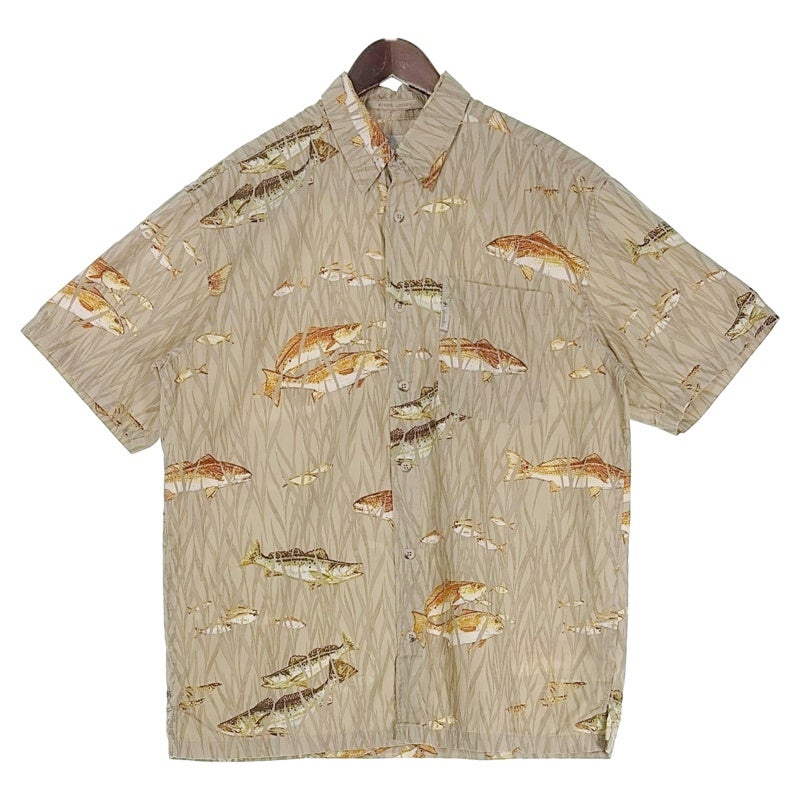 古着 50s vintage 総柄 オープンカラーシャツ | Flamingo Online 古着
