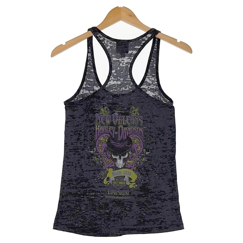 古着 HARLEY-DAVIDSON スカルプリント タンクトップ | Flamingo Online