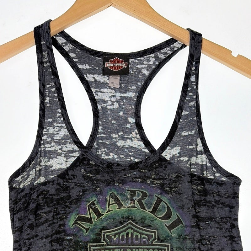Harley-Davidson スカルプリント タンクトップ 古着 HARLEY-DAVIDSON スカルプリント タンクトップ | Flamingo Online