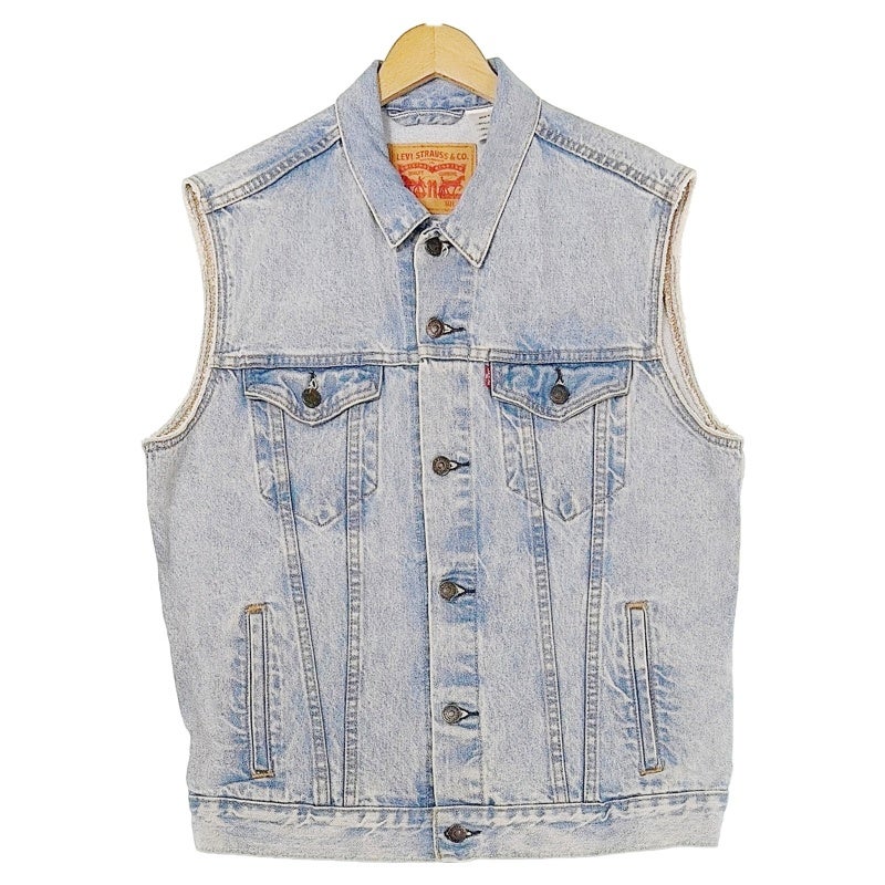 古着 Levi's アイスブルー デ カスタム デニムベスト | Flamingo