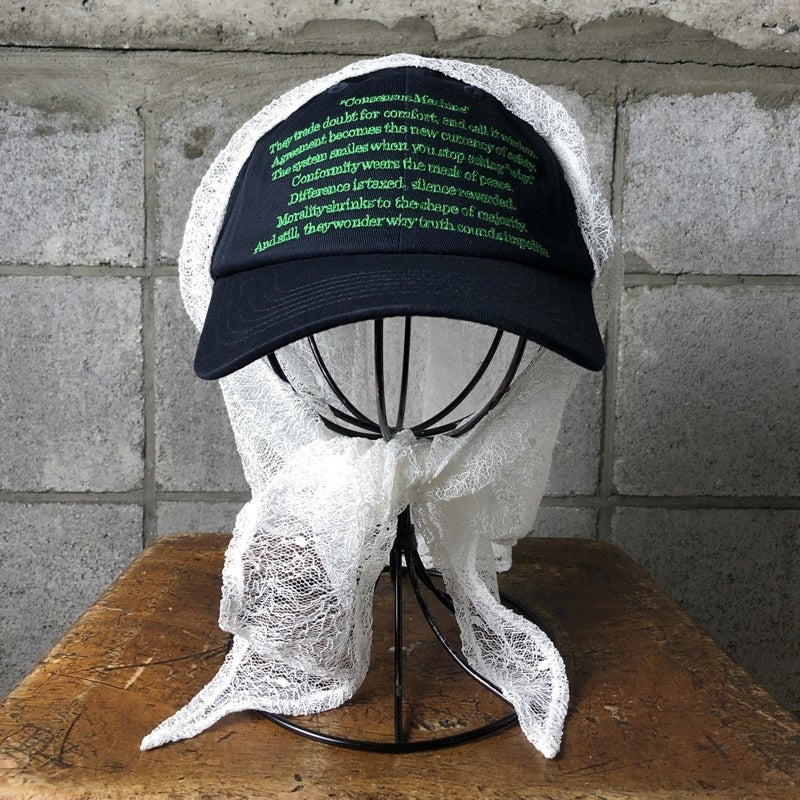 FAFATT ホワイト レース 三角スカーフ | Flamingo Online 古着屋