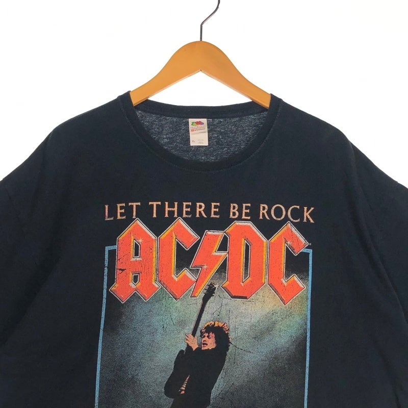 古着 AC/DC LETTHEREBEROCK プリントTシャツ | Flamingo Online 古着屋