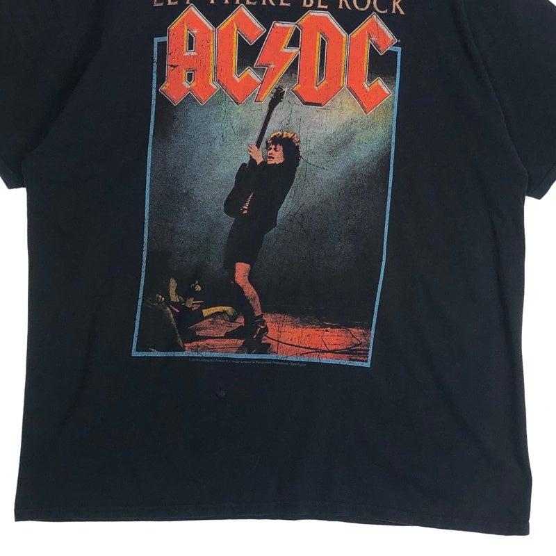 古着 AC/DC LETTHEREBEROCK プリントTシャツ | Flamingo Online 古着屋