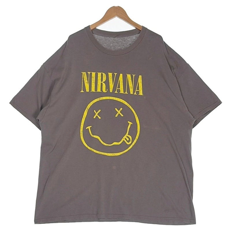 古着 NIRVANA フェード スマイルロゴ Tシャツ | Flamingo Online 古着