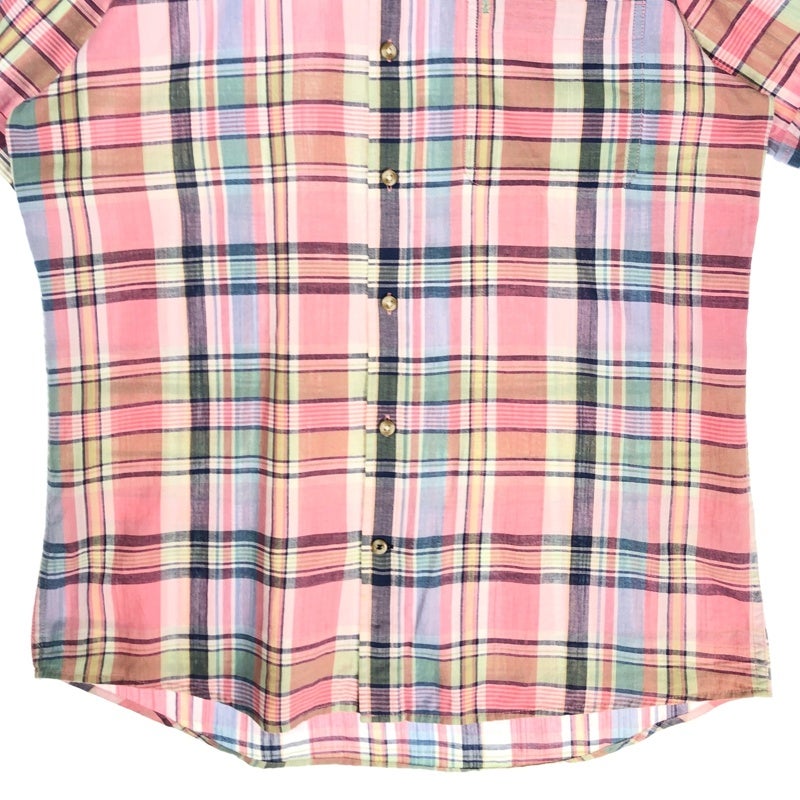 古着 IZOD マドラスチェック 半袖シャツ | Flamingo Online 古着屋