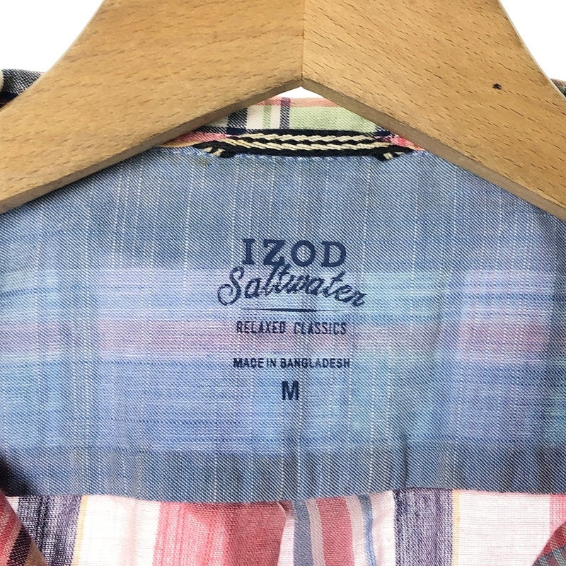 古着 IZOD マドラスチェック 半袖シャツ | Flamingo Online 古着屋