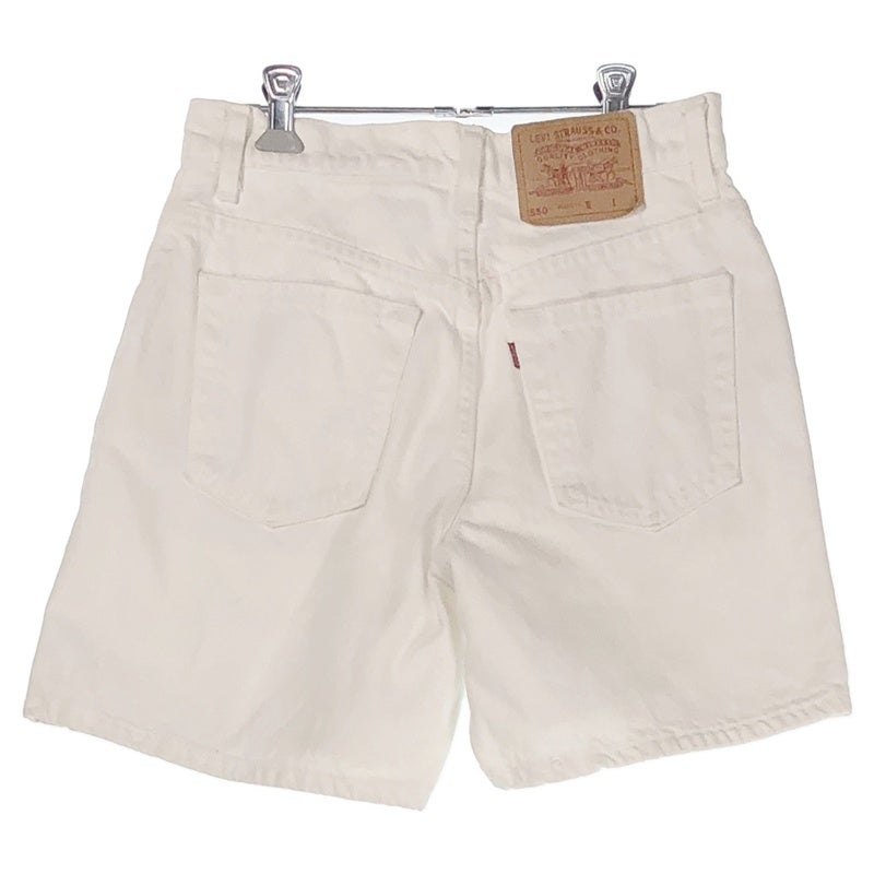 古着 Levi's 550 ホワイトデニム ショートパンツ | Flamingo Online
