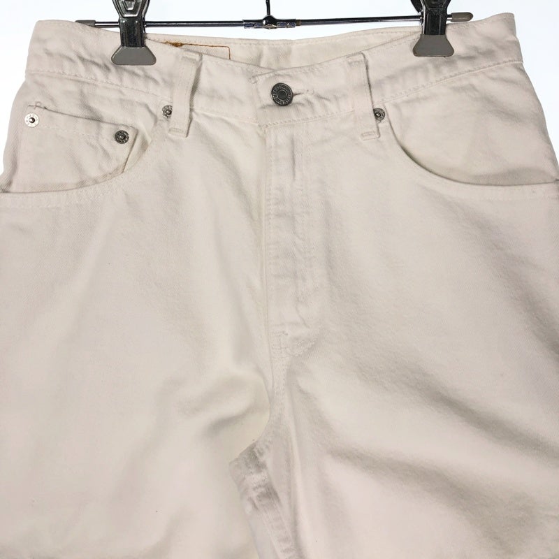古着 Levi's 550 ホワイトデニム ショートパンツ | Flamingo Online