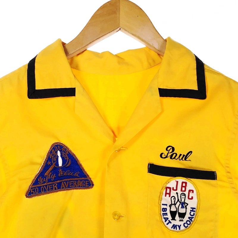 古着 60s vintage AJBC OKINAWA ボウリングシャツ | Flamingo Online