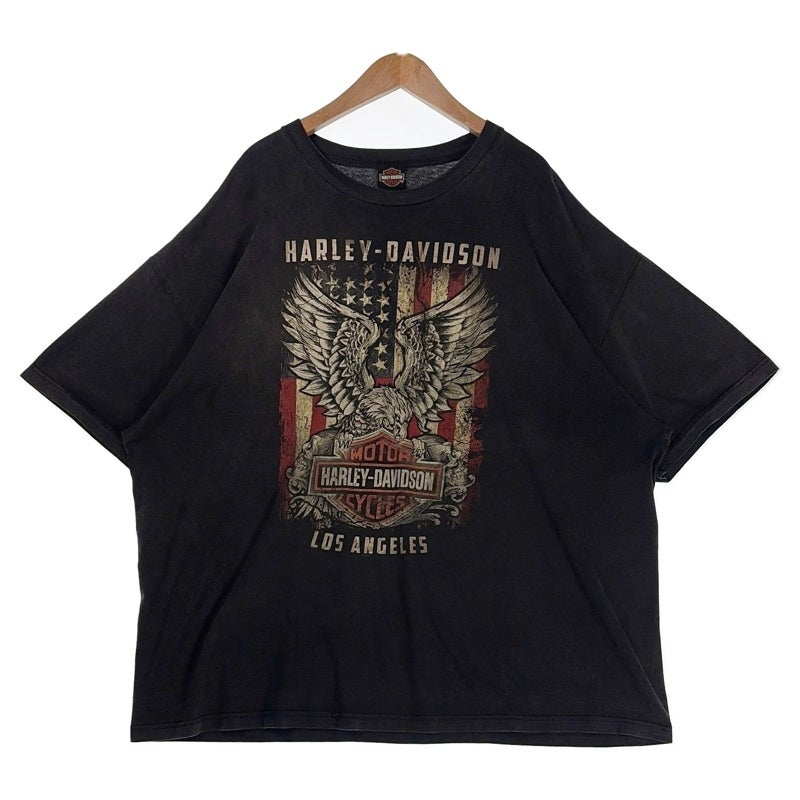 古着 HARLEY-DAVIDSON ロゴ刺繍Tシャツ | Flamingo Online 古着屋