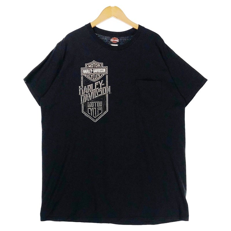 HARLEY-DAVIDSON ピンナップガール＆イーグルプリント Tシャツ