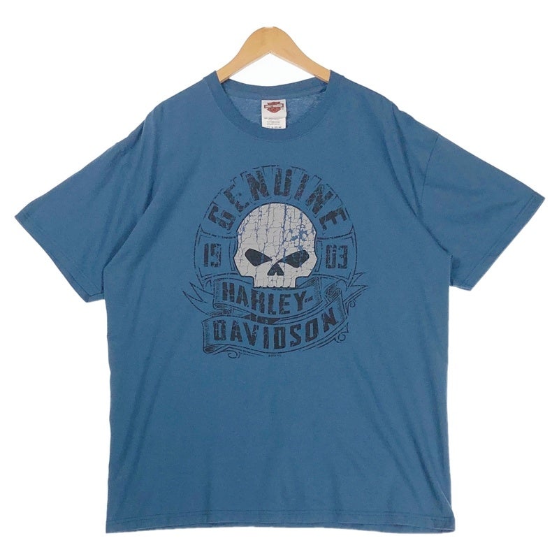 HARLEY-DAVIDSON スカル プリントTシャツ | Flamingo Online 古着屋