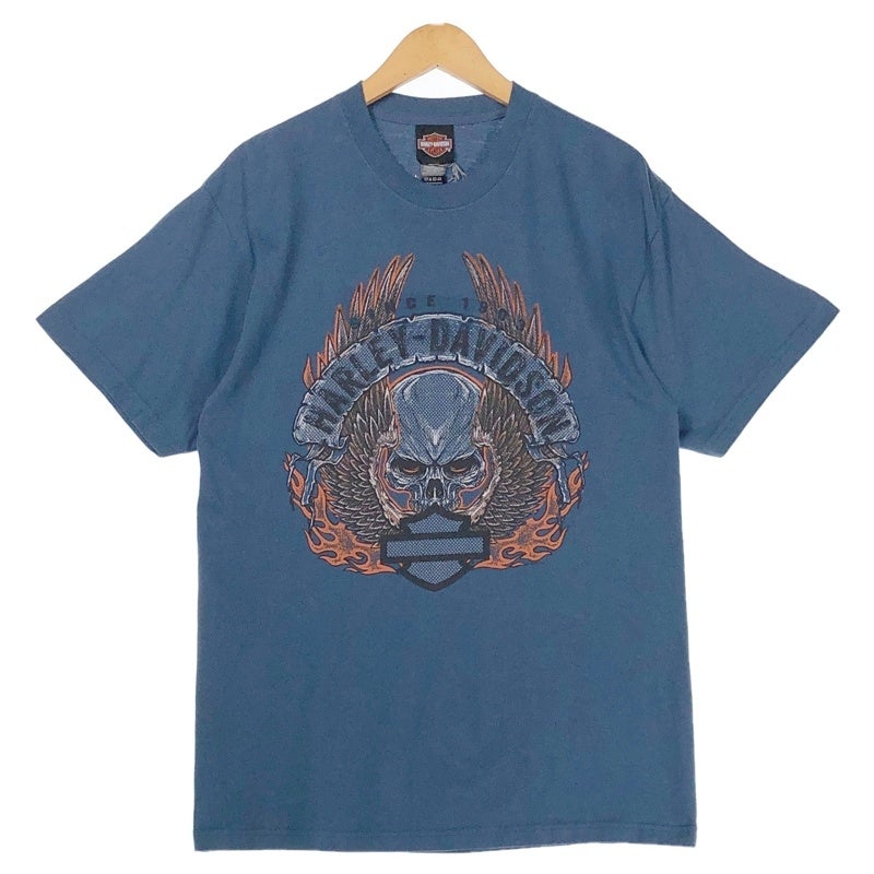 HARLEY-DAVIDSON イーグルプリント ディーラー Tシャツ | Flamingo