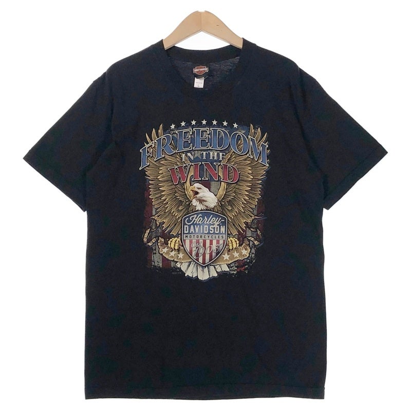 HARLEY-DAVIDSON イーグルプリント ディーラー Tシャツ | Flamingo