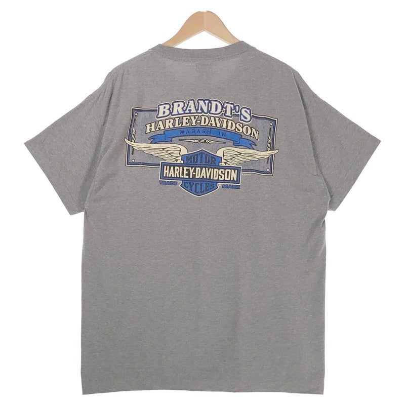 HARLEY-DAVIDSON オオカミプリント ディーラー Tシャツ | Flamingo