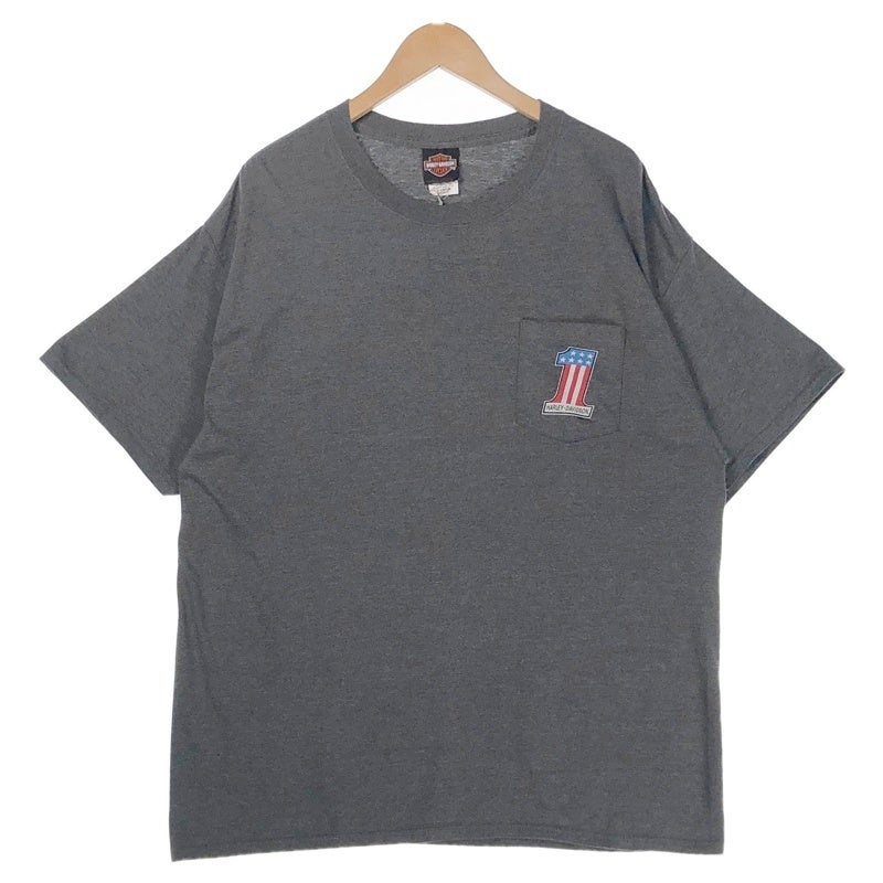 HARLEY-DAVIDSON スケッチ風 ライダープリント Tシャツ | Flamingo