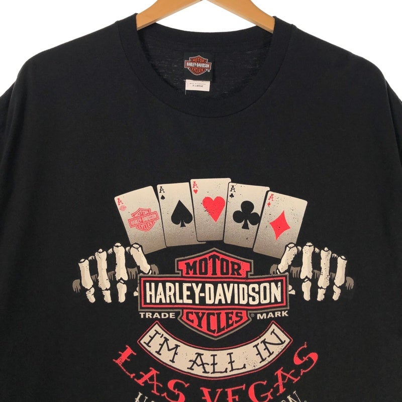 HARLEY-DAVIDSON LAS VEGAS トランプ プリントTシャツ | Flamingo