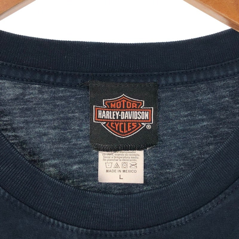 HARLEY-DAVIDSON ロゴ フェード Tシャツ | Flamingo Online 古着屋