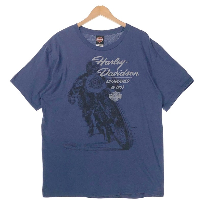 HARLEY-DAVIDSON ロゴ フェード Tシャツ | Flamingo Online 古着屋