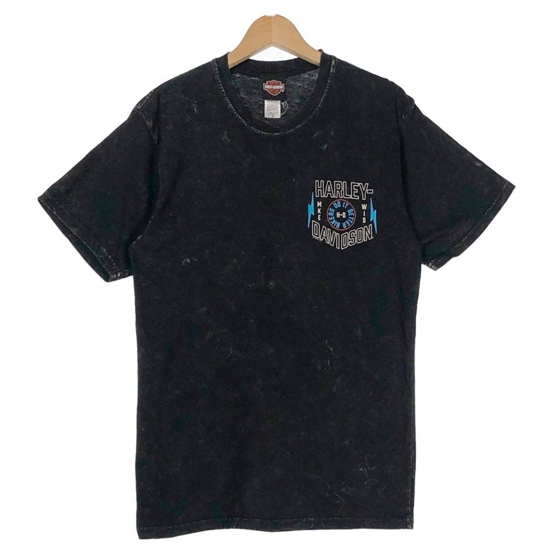 HARLEY-DAVIDSON ワンポイント ロゴ フェード Tシャツ | Flamingo