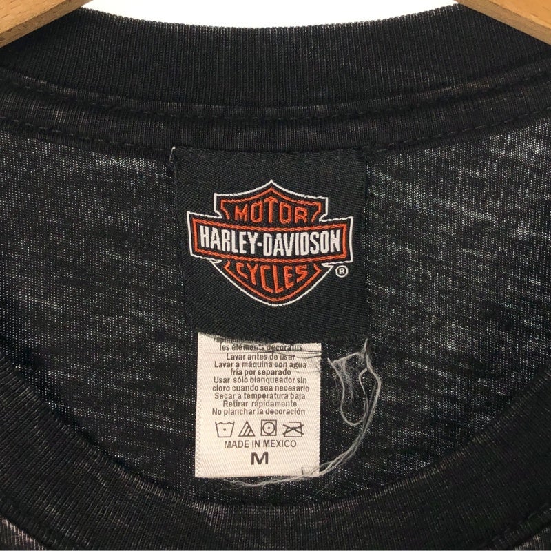 HARLEY-DAVIDSON ワンポイント ロゴ フェード Tシャツ | Flamingo