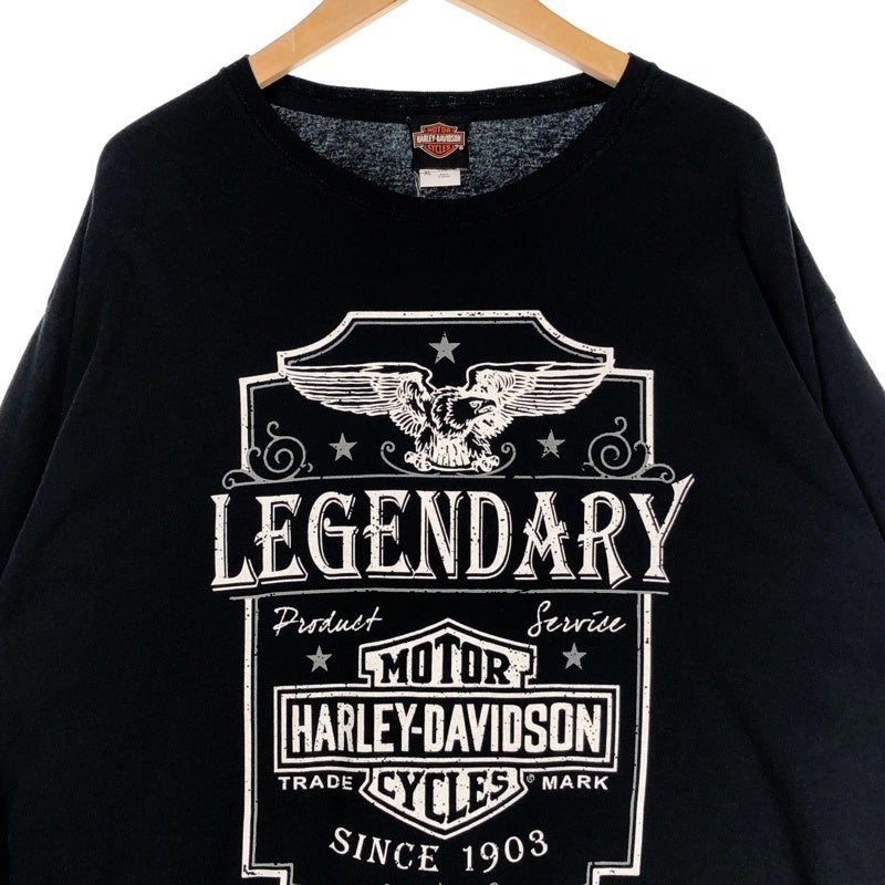 HARLEY-DAVIDSON イーグルプリント ロンT | Flamingo Online 古着屋