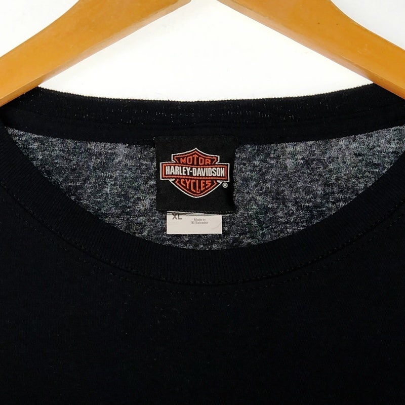 HARLEY-DAVIDSON スカル＆ロゴ プリント ロンT | Flamingo Online 古着