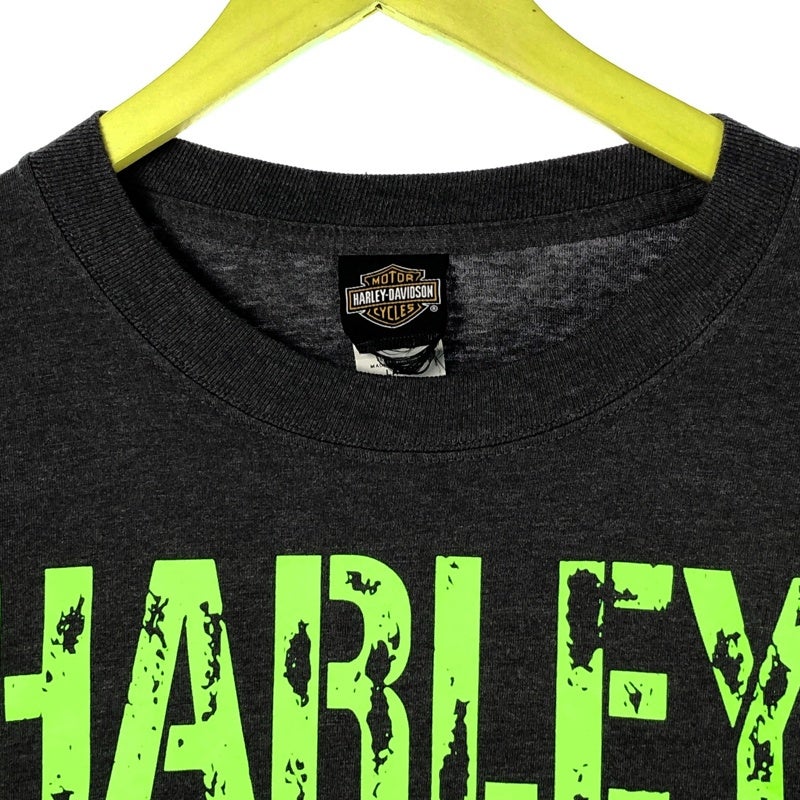 HARLEY-DAVIDSON ナンバリング ロゴプリント ロンT | Flamingo Online