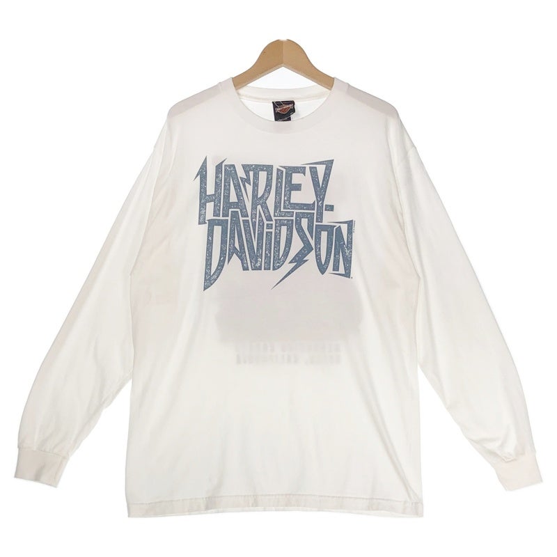 HARLEY-DAVIDSON 36sナックルヘッド イラスト ロンT | Flamingo Online